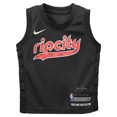 portland trail blazers nike replica infant/toddler boys' nba bodysuit|nba nike baby clothes.